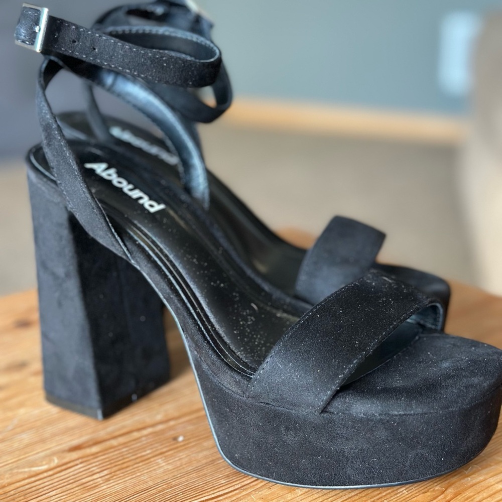 Abound Women's Black Platform Sandals